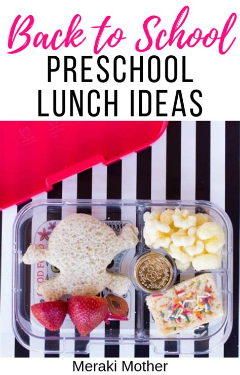 Preschool Lunch Box Ideas That Kids Will Eat Preschool Lunch Box
