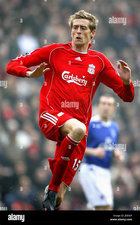Peter Crouch Liverpool Fc Anfield Liverpool England 03 February 2007