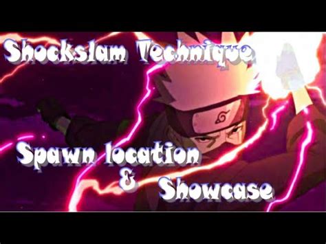 Join my discord for private server codes, help on spawns and leveling up: Shockslam Technique Spawn location and showcase shindo ...