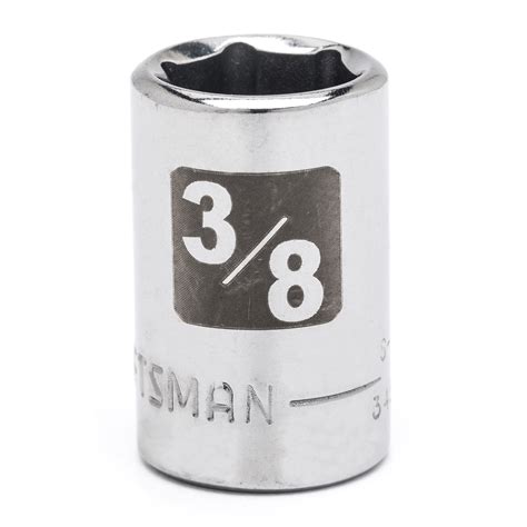 Craftsman 38in Easy Read Socket 6 Pt Std 14in Drive