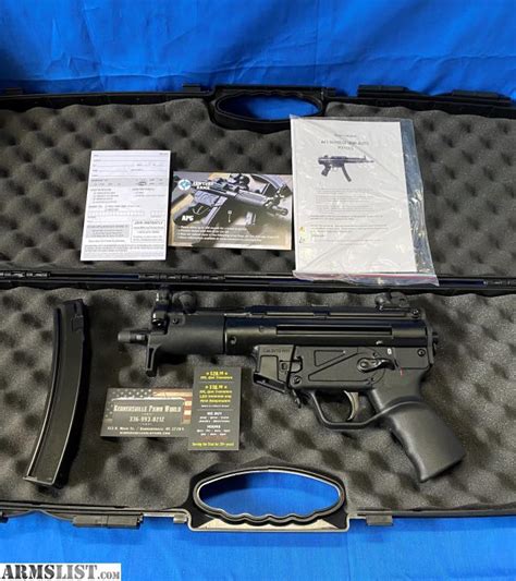 Armslist For Sale New Century Arms Mke Ap5 P 58 9mm 301 Hk Mp5 Clone