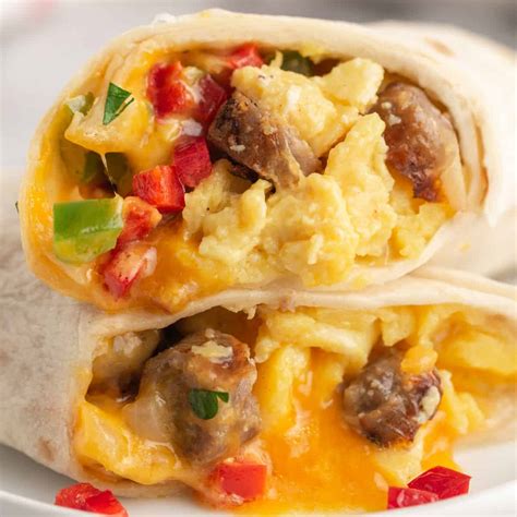 Freezer Breakfast Burritos ⋆ Real Housemoms