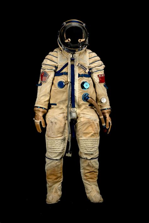 Bonhams Alexei Leonovs Flown Space Suit From Astp