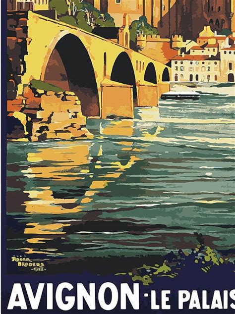 Restored Vintage France Poster Print France Travel Print Etsy