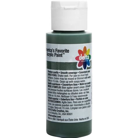 Shop Plaid Delta Ceramcoat Acrylic Paint Gamal Green Oz Plaid Online