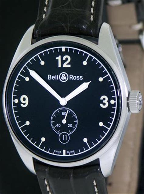 Bell And Ross Vintage 123 Br123 Pre Owned Mens Watches