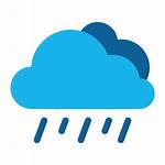 Rain Icon Weather Heavy Cloud Icons Flat