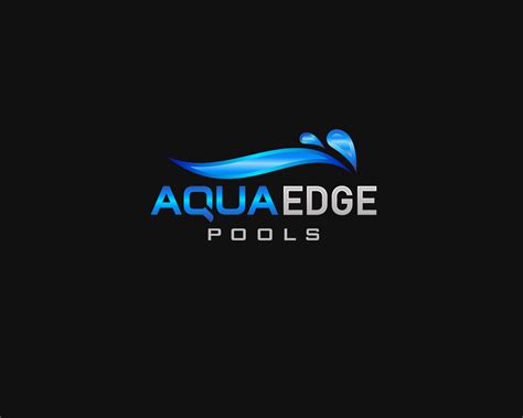 Modern Bold Pool Service Logo Design For Aqua Edge Pools By Djam