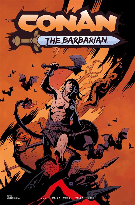 Hellboys Mike Mignolas Conan Cover Is Completely Barbaric