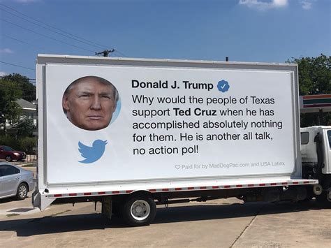 Trump Truck This Ted Cruz Attack Ad Is Just The Presidents Tweet The Washington Post