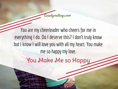 60 Romantic You Make Me Happy Quotes To Express Love