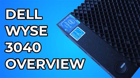Dell Wyse 3040 Thin Client Overview Qubits Tech Youtube
