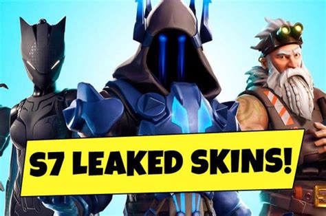 Fortnite Season 7 Leaked Skins First Battle Pass Skins Revealed Ahead Of Update 7 0 News