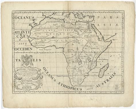 1700 Map Of Africa Juda Map