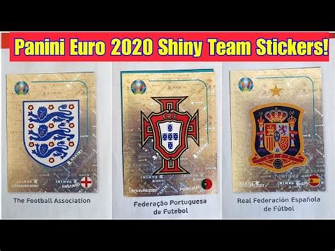 I codici unici disponibili nelle confezioni di figurine panini uefa euro 2020™, possono essere utilizzati per ottenere figurine digitali gratuite. EURO 2020 SHINY TEAM STICKERS | Uefa Euro 2020 Preview ...
