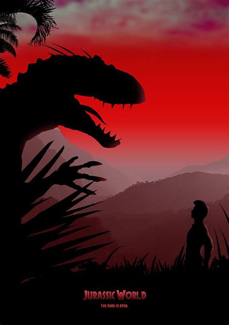 Jurassic World Poster Design By Jason W Stanley Via Creativejuus