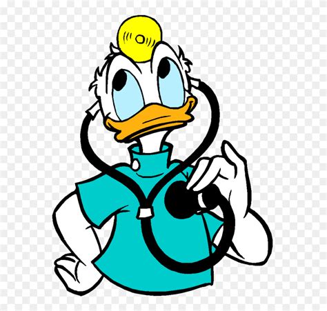 Donald Duck Doctor Clipart 5362679 Pinclipart