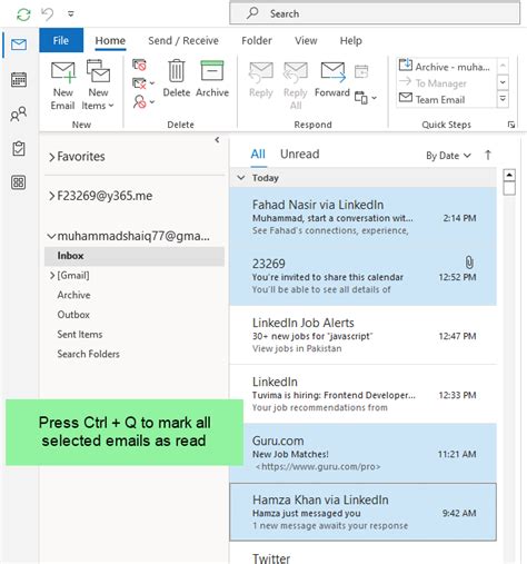 How To Mark All Emails As Read In Outlook Complete Guide