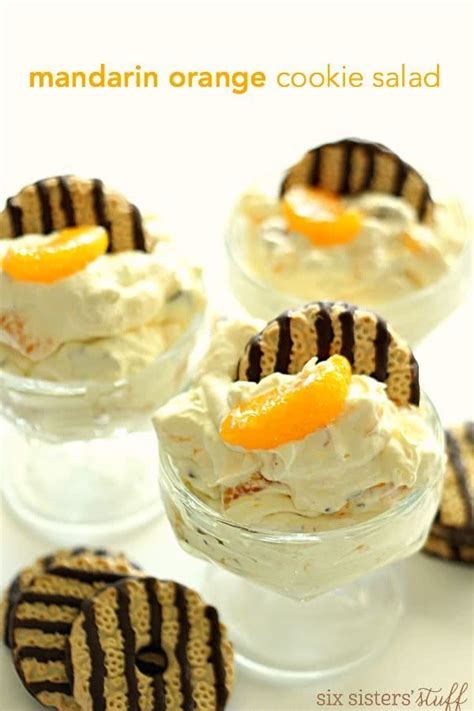 Mandarin Orange Cookie Dessert Salad Recipe Recipe Orange Cookies