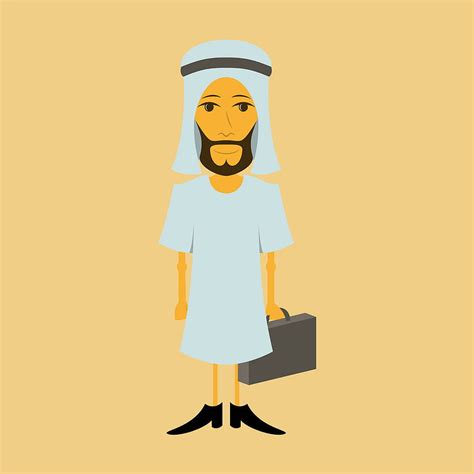 Flat Icon On Theme Arabic Business Muslim Vector Eps Ai Uidownload