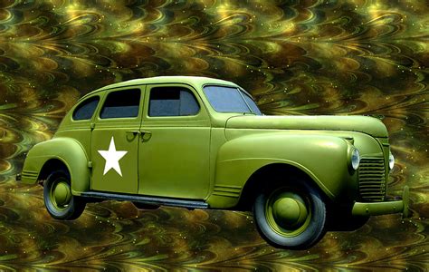 Us Ww2 Army Staff Car Photograph By Ericamaxine Price Pixels