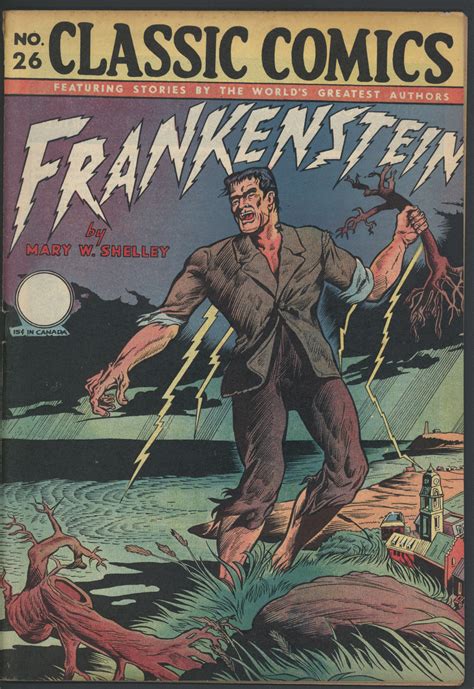 Classic Comics No 26 Frankenstein Smithsonian Institution