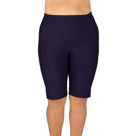 Swimsuits Just For Us Womens Plus Size Long Swim Shorts Available