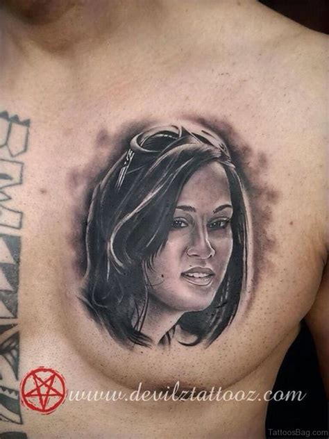 25 portrait tattoo on chest sairamarkus