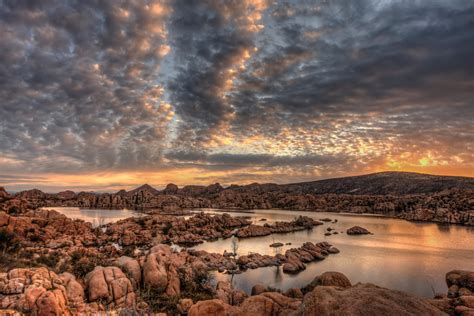 Sunrise Watson Lake Prescott Arizona Thaddeus Roan Flickr