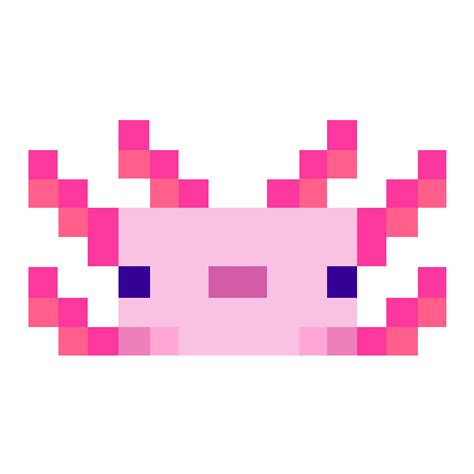 Minecraft Axolotl Face Printable For Download