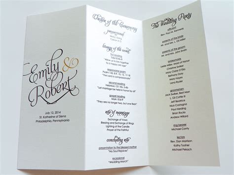 Wedding Programs - | Printable wedding programs, Wedding programs template, Wedding order of service