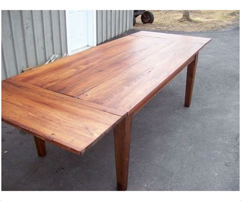 Harvest Table Reclaimed Wood Six Foot Harvest Table With Two Extshaker