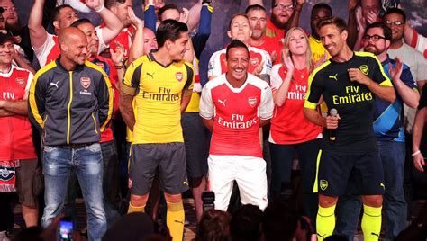 Arsenal Launch 1617 Away And 3rd Kits In La Soccerbible