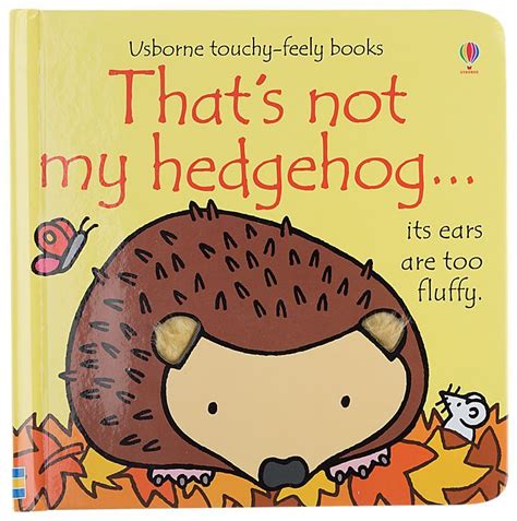 Thats Not My Hedgehog Board Book For Kids By Fiona Watt And
