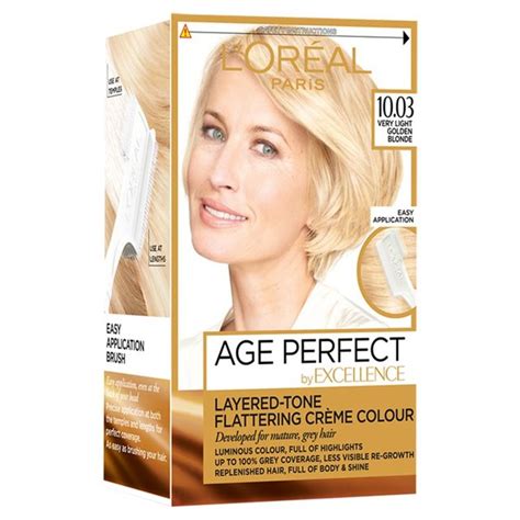 Loreal Paris Excellence Age Perfect Very Light Golden Blonde 1003