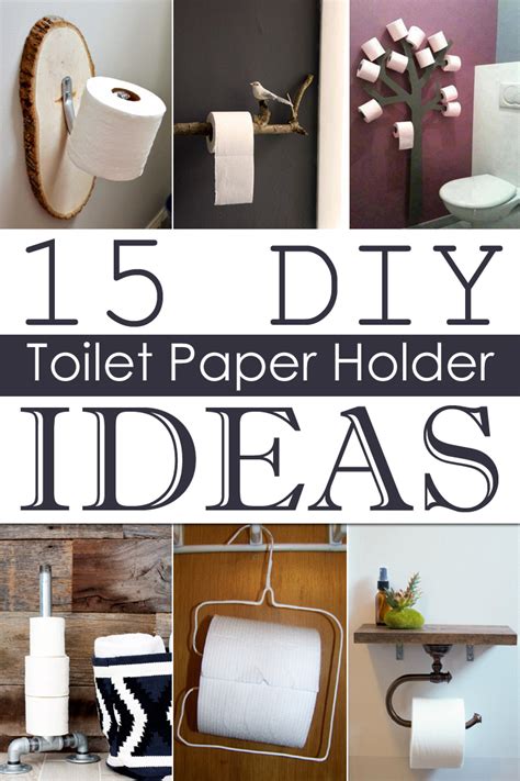 15 Diy Toilet Paper Holder Ideas