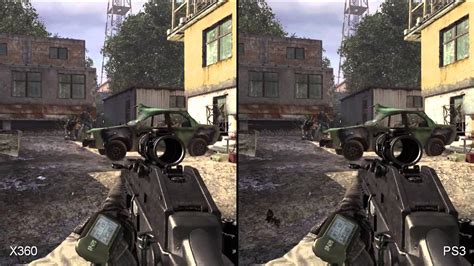 Call Of Duty Modern Warfare 2 Xbox 360ps3 Comparison