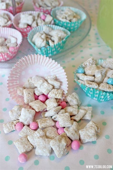 If you're having a gender reveal party with guests, you will need a guest list, snacks, decorations and games. It's a (BOY or GIRL)! Chex Muddy Buddies | Recipe | Baby ...