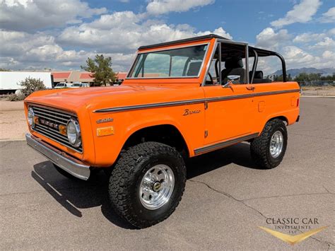 1977 Ford Bronco Classic Car Investments Llc