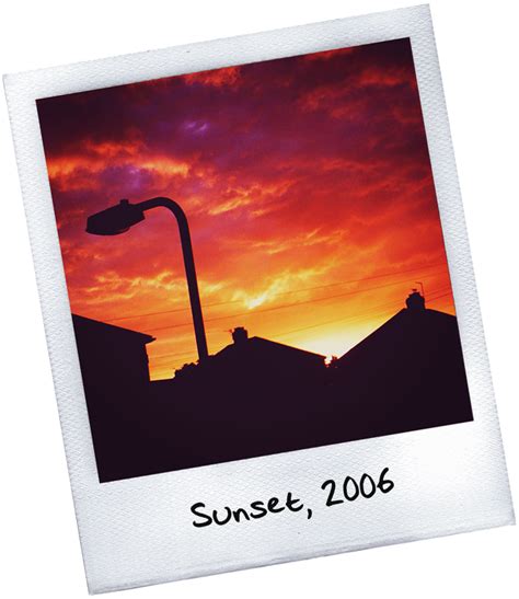 Sunset Polaroid By Clarearies13 On Deviantart
