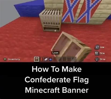 Haw To Make Confederate Flag Minecraft Banner