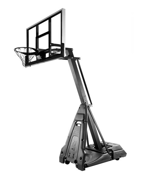 Limited Edition All Black The Beast 60 Glass Portable Basketball Hoop