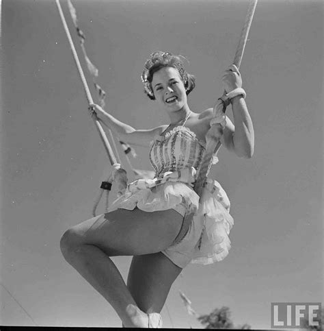 Loomis Dean Circus Girl 1952 Vintage Circus Vintage Pinup Circus