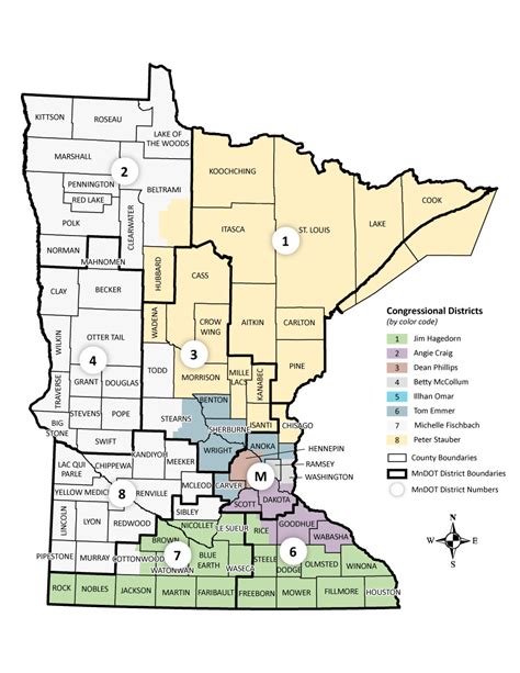 Minnesota Congressional District Map 2024 Danit Elenore