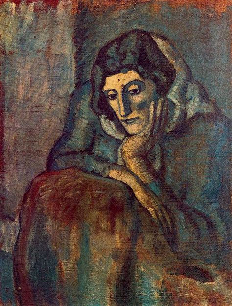 Pablo Bpicasso Bwoman Bin Bblue C B Art Picasso Picasso Portraits