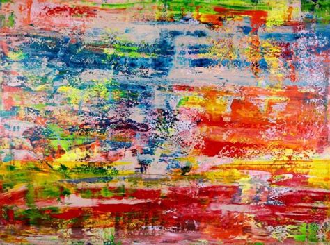 Deconstructed Landscape Bold And Beautiful 2016 Acrylic Painting By