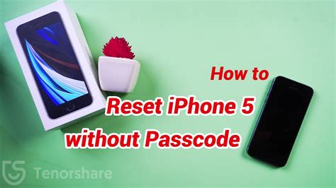 How To Factory Reset Iphone Without Passcode Youtube