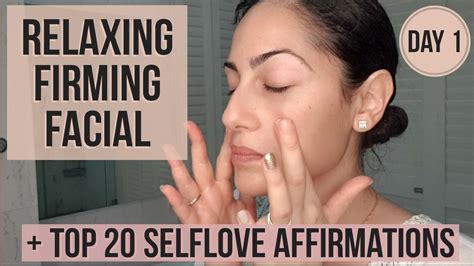 Relaxing Firming Self Love Facial Massage For Clear Skin And Mind Youtube