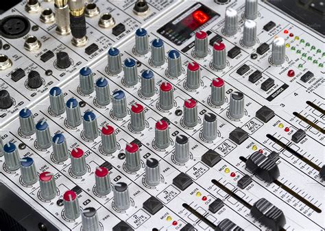 Mixing Board Dj Mix Featuring Audio Audio Control And Audio Mixer