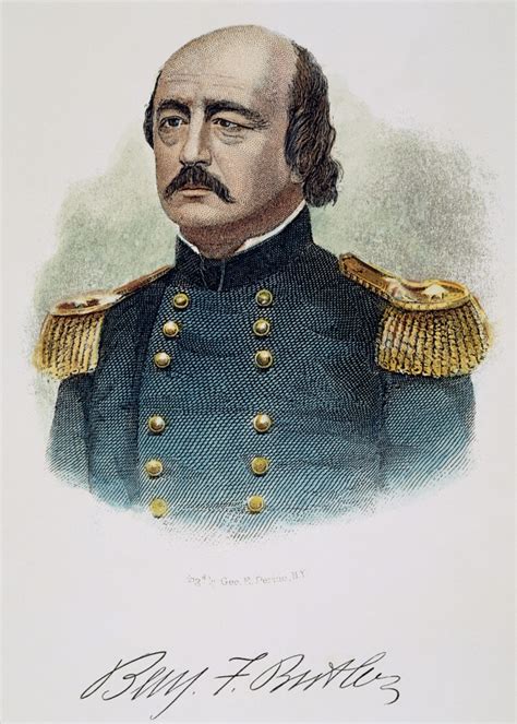 Benjamin Franklin Butler N1818 1893 American Army Officer And